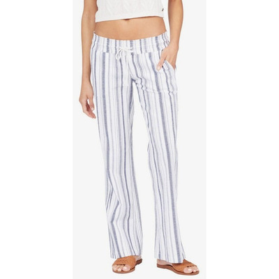 Pantalón Roxy Mujer Oceanside Rayas Original Etiqueta Nuevo