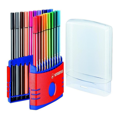 Marcadores Stabilo Pen 68 Estuche Color Parade 20pz