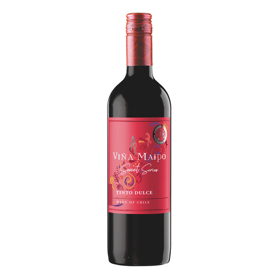 Vino Tinto Chileno Sweet Series Viña Maipo Dulce Tinto 750ml