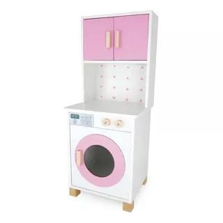 Loja Esculpi Máquina De Lavar Infantil - Rosa