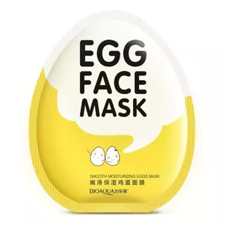  Egg Face Mask Mascarilla 