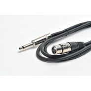 Cable Profesional Pro Audio Plug Mono A Canon Xlr Hembra 1,8