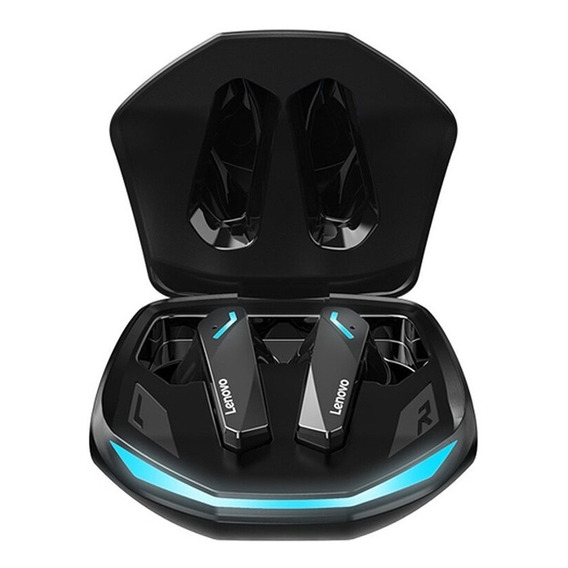 Auriculares Bluetooth Lenovo Gm2 AirPods Color negro