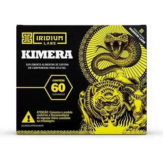 Kimera Thermo - 60 Comps - Termogênico Iridium Labs Sabor Sem Sabor Queima Gordura