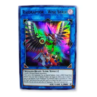 Yugi-oh! Raidraptor Wise Strix Duov-en005 Ultra