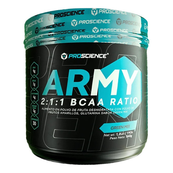 Army Bcaa Glutamina Proscience - g a $203