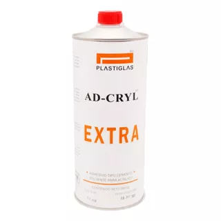 Pegamento Para Acrílico Tipo Cemento Ad-cryl Extra 960 G 