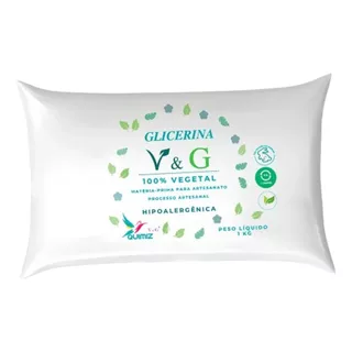 Base Glicerina V&g Transparente Sabonete Vetagetal Vegan 1kg