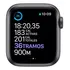 Apple Watch Series 6 (GPS) - Caja de aluminio gris espacial de 40 mm - Correa deportiva negro