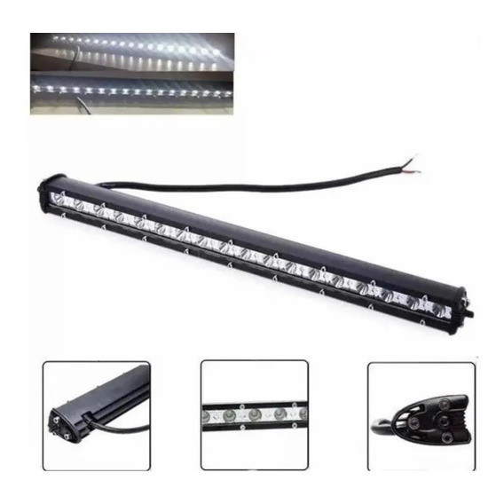 Barra Led 72w Neblinero Auto 4x4 De 65cm