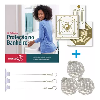 Kit Completo Tratamento Energias Do Banheiro Com 3 Cristais