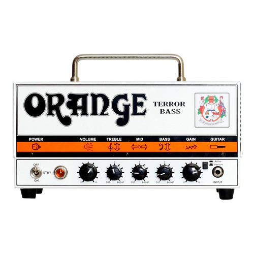 Amplificador De Bajo Orange Terror Bass 500 Color Blanco
