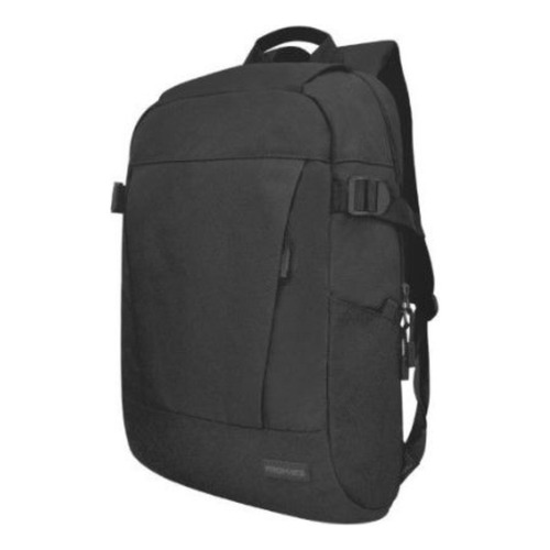 Promate Birger.black Mochila 15.6 Negro Diseño De La Tela Liso