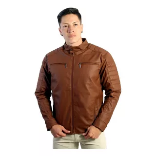 Chaquetas Chamarra Cuero Sintetico Para Hombre 5 Colores 