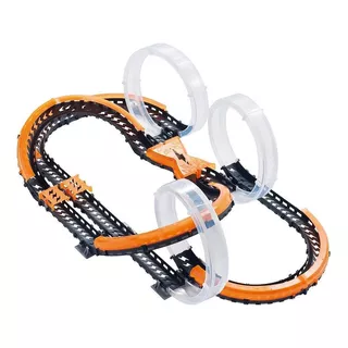 Hot Wheels Pista Wave Racers Triple Skyloop - Fun Divirta-se