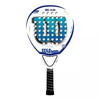 Paleta Wilson De Padel Ws9.24 Sin Funda Color Blanco