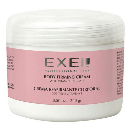 Crema Reafirmante Corporal Con Vitamina E X 240grs Exel