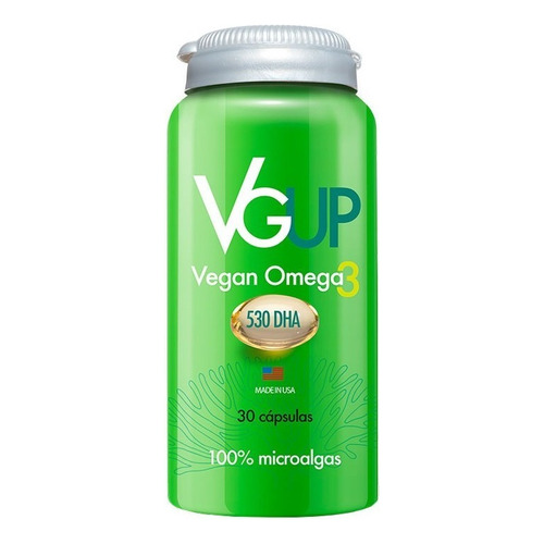 Omega 3 Up Vegan Dha 30 Capsulas Newscience Sabor Sin sabor