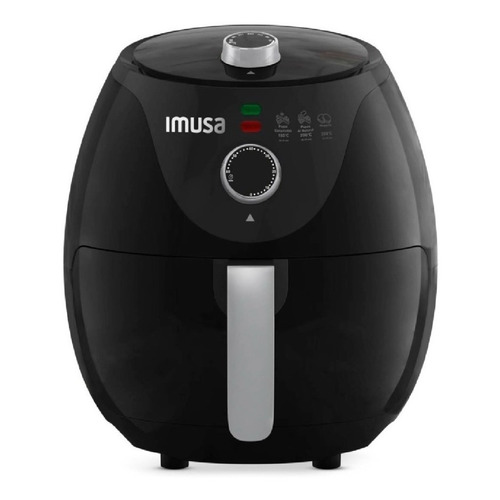 Freidora de aire Imusa Esencial de 3.2L color negro 110V-120V