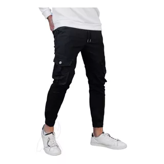 Pantalón Jogger Gabardina Elastizada Hombre Varios Modelos!