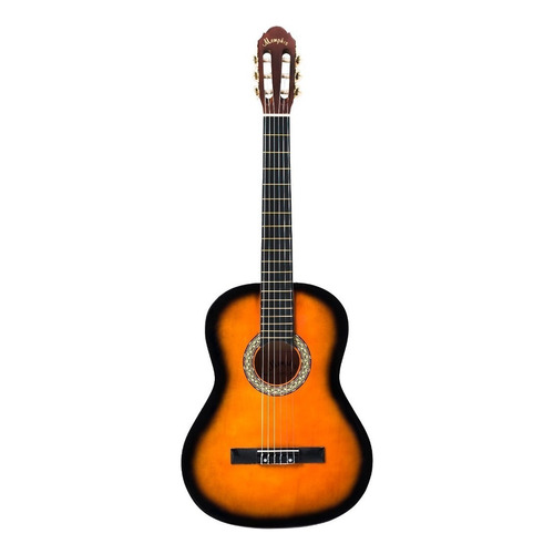 Guitarra criolla clásica Memphis 851 para diestros sunburst