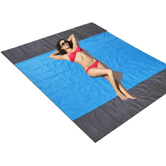 Manta Gigante Para Camping Playa Impermeable Anti Arena