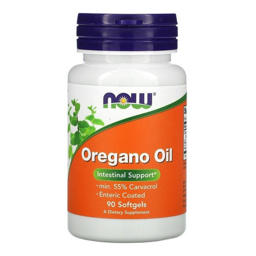 Now Oregano Oil - Aceite De Oregano 90 Capsulas Blandas - Sin sabor