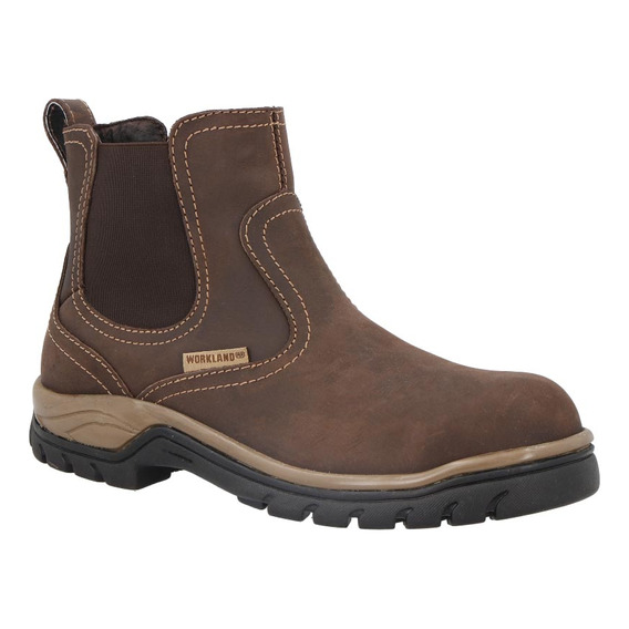 Botas Hombre Work Land Piel Durable Resistente Ajustable Cor