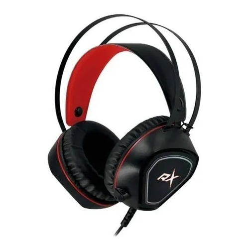 Audifonos Gamer Reptilex - Conector Usb - 7.1 - Luz Led Color Rojo