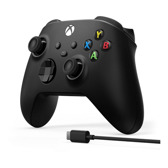 Control Inalambrico  Xbox Negro + Cable Usb-c