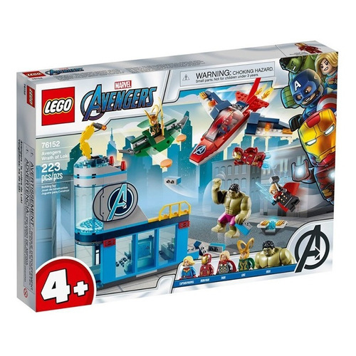 Lego Marvel Vengadores Ira De Loki