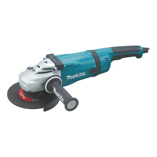 Esmeril Angular De 7 Makita 2.600w Limitador Torque Ga7040s Color Turquesa