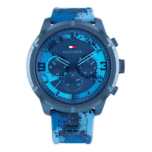 Reloj Tommy Hilfiger Hombre Silicona 1792073 Wild