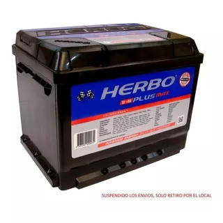 Bateria Herbo Premium Plus Max 12x 65 Amp 1 Año Garantia 