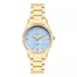 Relógio Condor Feminino Elegante Dourado - Co2036mxc/4a