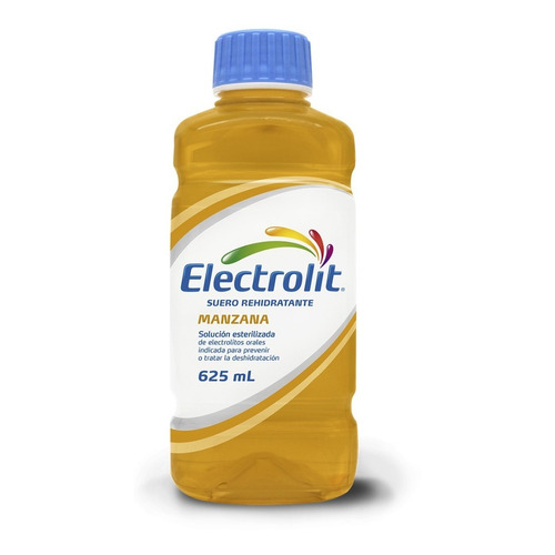 Electrolit Suero Rehidratante Sabor Manzana 625ml