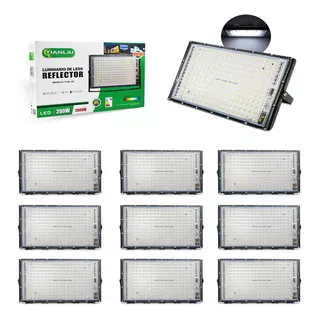 Reflector Led 200w/2000w Tianlai R47 Luz Blanca 10 Piezas