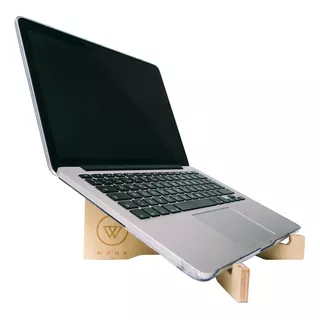 Woox - Stand De Diseño P/  Macbook De Madera Atril Soporte 