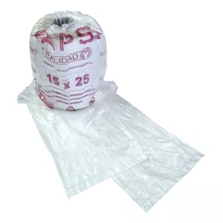 Bolsa Rollo Arranque Cristal 15x25 Apto Freezer 300gr