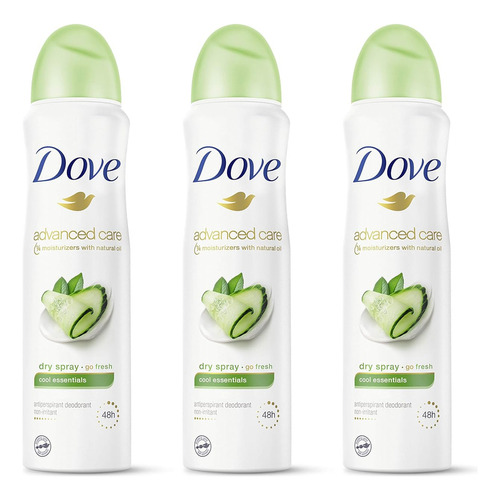 Desodorante Spray Dove Ante De Larga D - G  Fragancia Ante De Larga Duraci