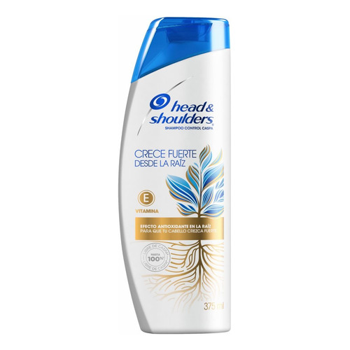  2 Pzs Head & Shoulders Shampoo Fuerza De Raiz 375ml