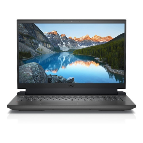 Laptop  gamer  Dell Gaming Laptop G15 negra 15.6", Intel Core i5 11400H  8GB de RAM 512GB SSD, NVIDIA GeForce RTX 3050 120 Hz 1920x1080px Windows 11 Home