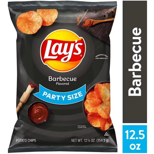Sabritas Lays Barbecue Party Size 354.3g 3 Pack Msi