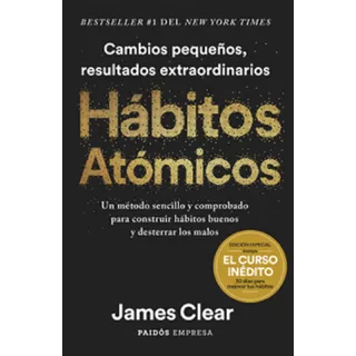 Libro Físico En Hábitos Atómicos Por James Clear Original