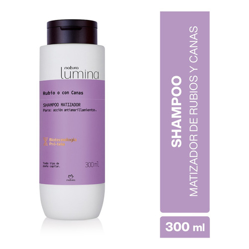 Shampu Matizador Lumina Natura 300ml