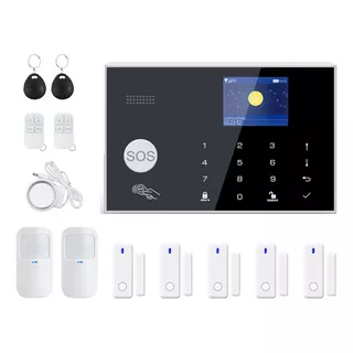 Alarma Antimascota Wifi Gsm Touch Seguridad Casa Negocio 