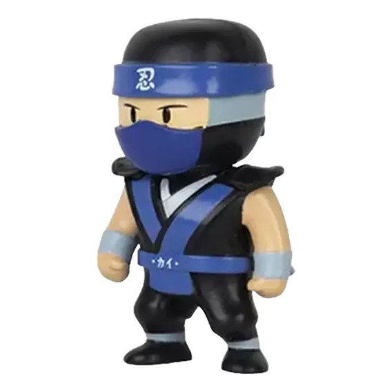 Figura Coleccionable Stumble Guys Ninja 5cm P.m.i Sg2010