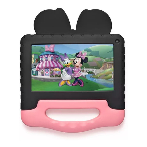 Tablet  Multilaser Kids Minnie 7" 32GB negra/rosa y 2GB de memoria RAM