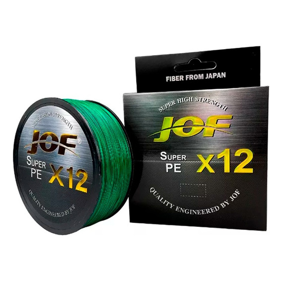 Hilo Pesca Jof Multifilamento 12 Hebras 0.28mm 300mt