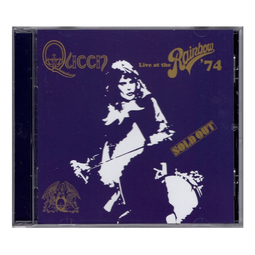 Queen Live At The Rainbow 74 Cd Importado Nuevo Sellado